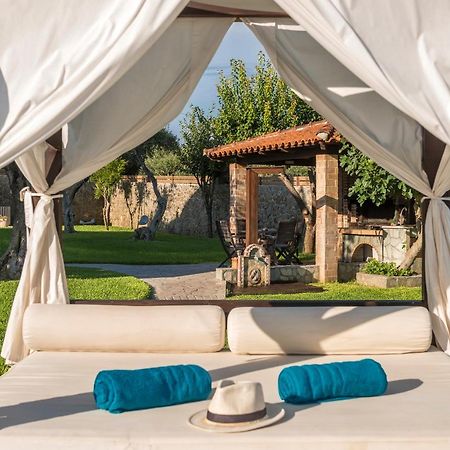 Villa Maxim With Private Pool & Tennis Court Halikounas Экстерьер фото