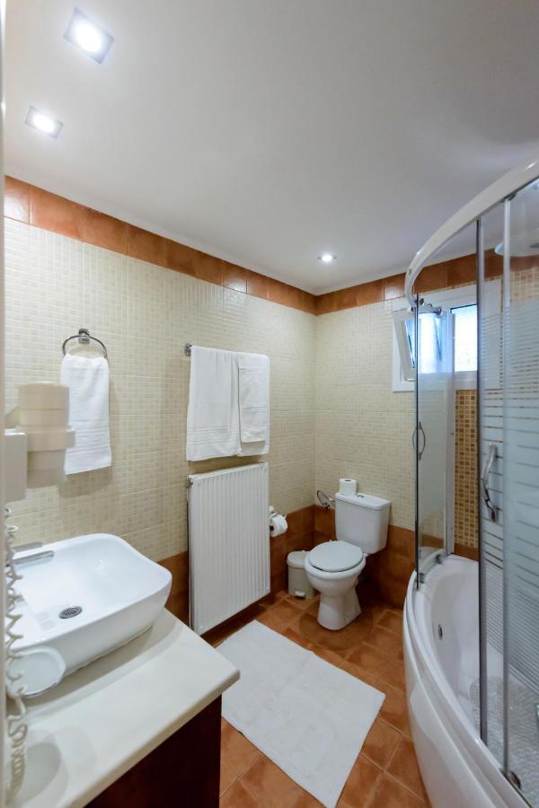 Villa Maxim With Private Pool & Tennis Court Halikounas Экстерьер фото
