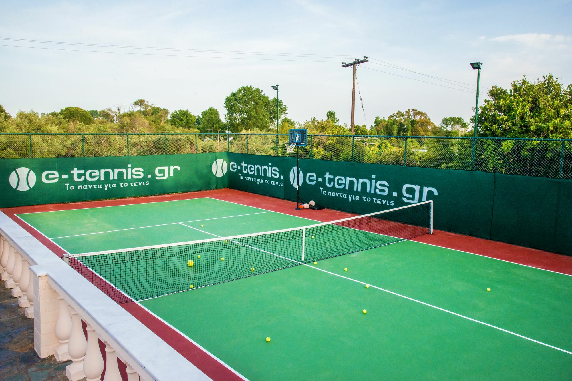 Villa Maxim With Private Pool & Tennis Court Halikounas Экстерьер фото